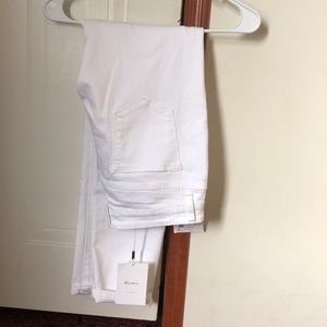 White jeans